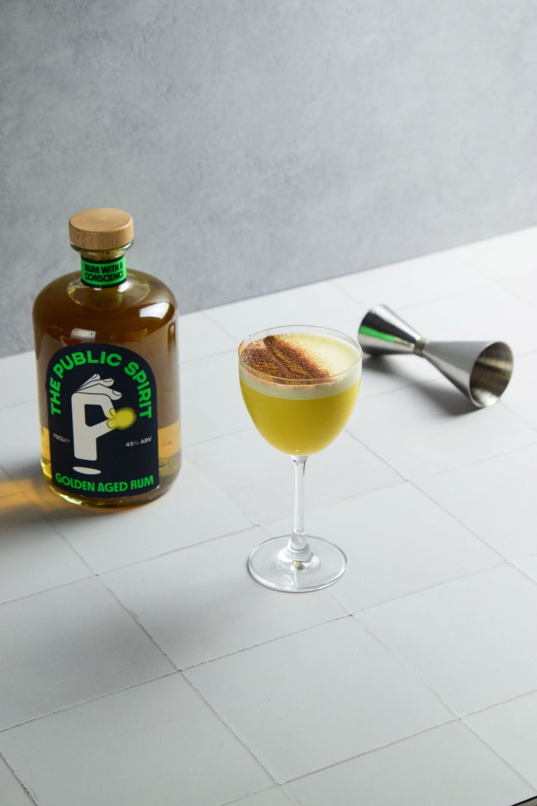 The Ultimate Zero-Waste Rum Flip Cocktail